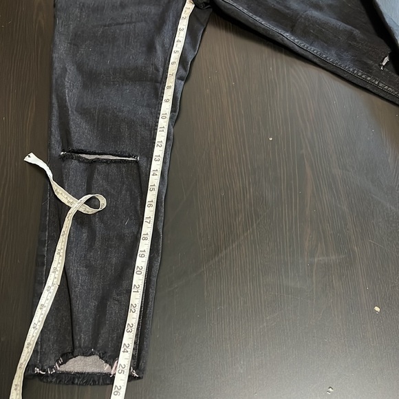 Free people distressed black jeans - Picture 5 of 9